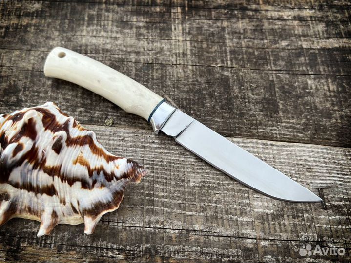 Шейный мини нож из стали х12мф