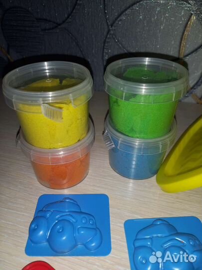 Радужный(кинетический) песок