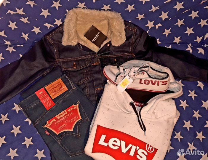 Самые Знаменитые в Мире Джинсы и Куртка-Levis