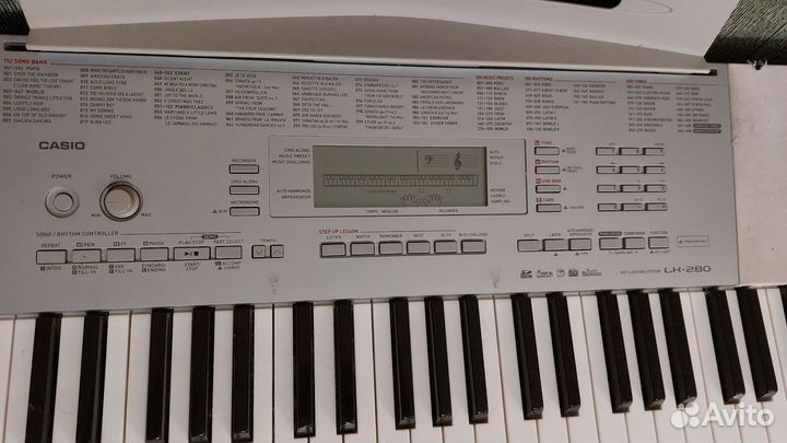 Синтезатор casio lk 280