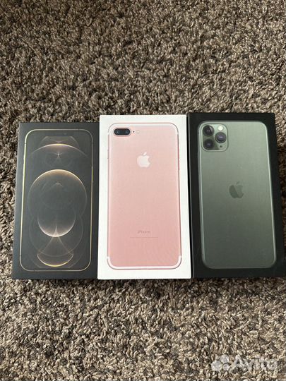 Оригинальные коробки iPhone