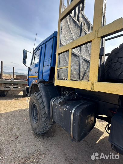 Лесовоз (сортиментовоз) КАМАЗ 43118 с КМУ Атлант, 2005