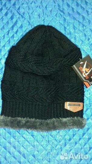Шапка вязаная новая