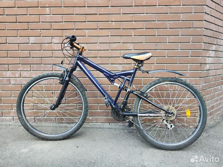 Двухподвесный велосипед