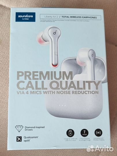 Беспроводные наушники anker soundcore liberty air2