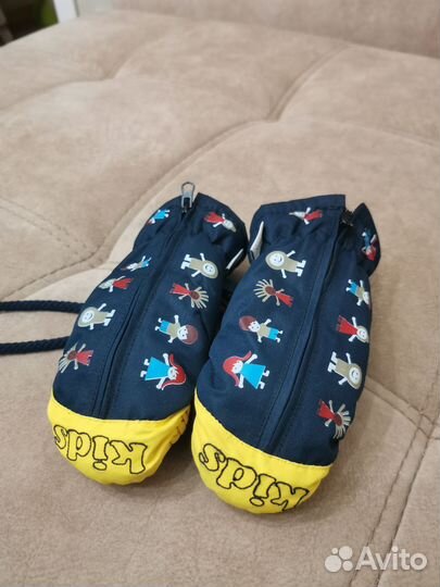 Варежки зимние 1-2 года