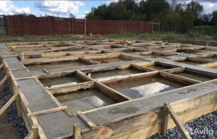 Строительство/Фундамент/Сайдинг/Заборы/Навесы