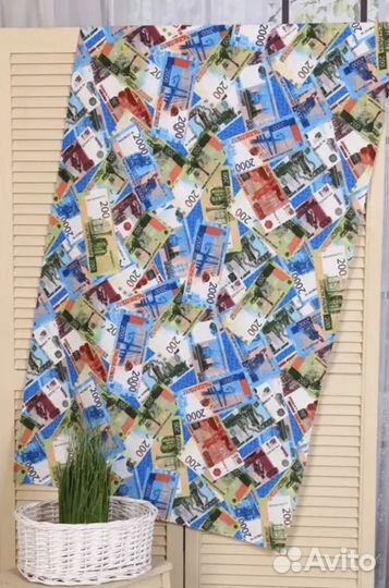 Полотенце пляжное/банное новое