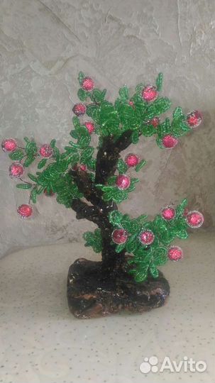 Деревья из бисера