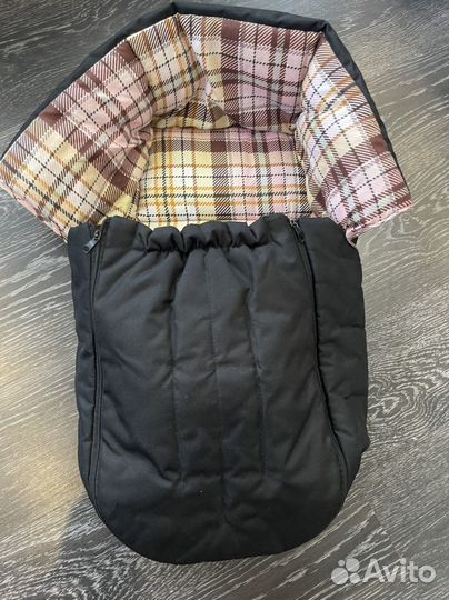 Зимний конверт в санки, коляску