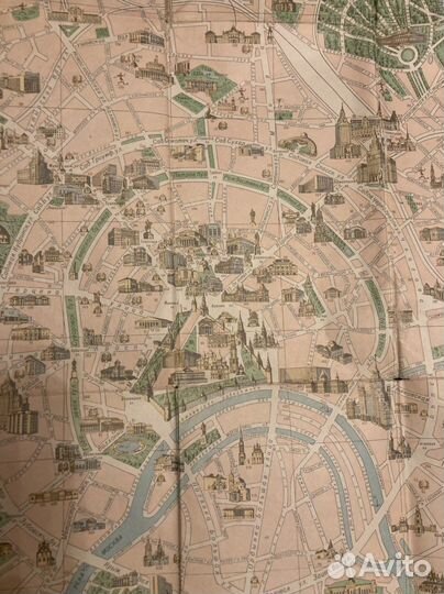 Старая схема Москвы