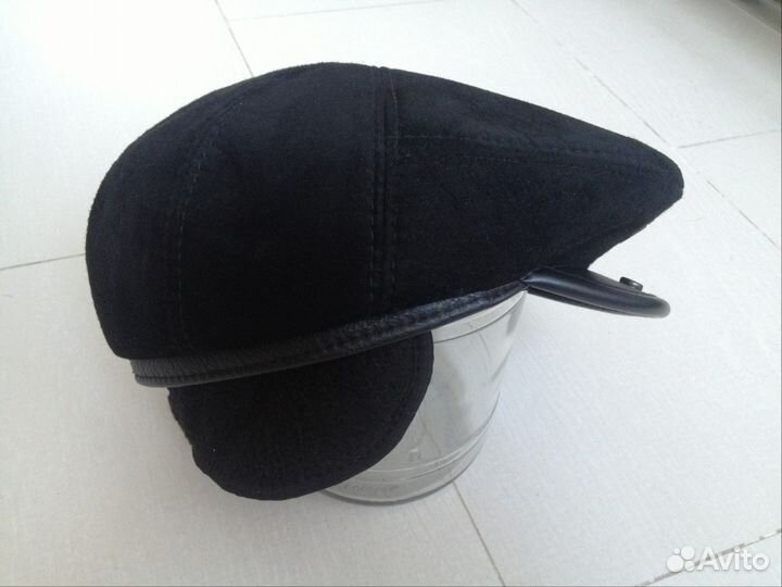 Кепка из натуральной замши