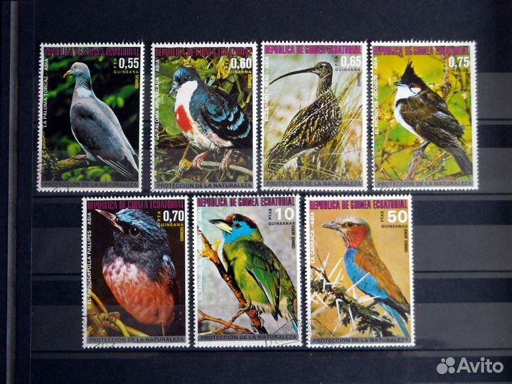 Фауна-часть 6(И марки по другим темам.)