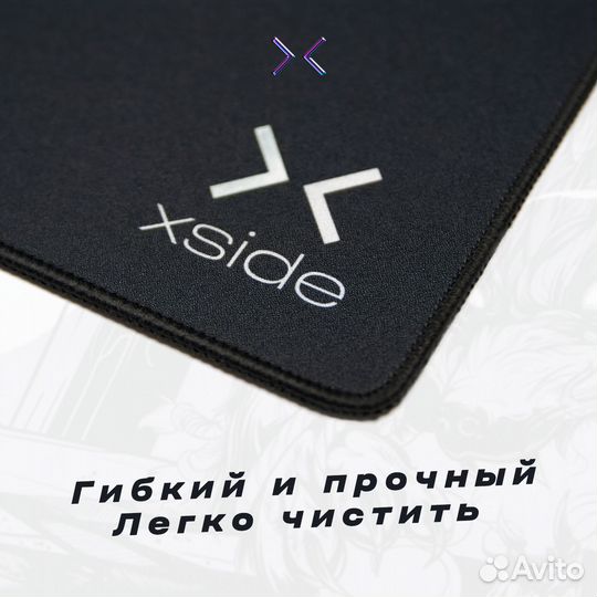 Игровой коврик для мыши control+super speed Black