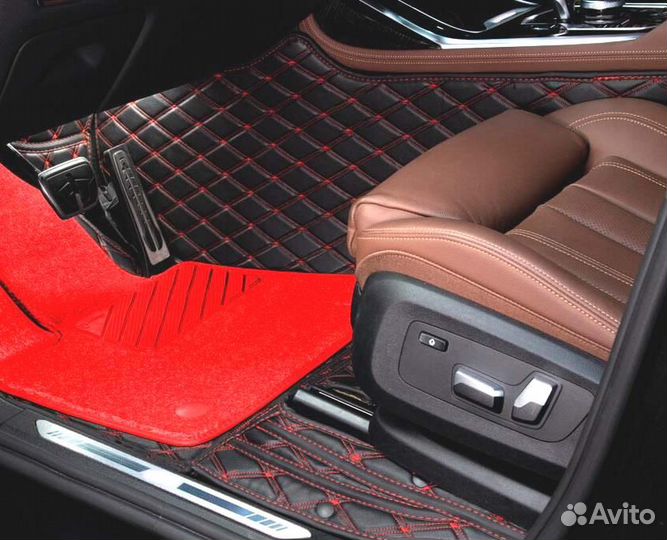 3D Коврики BMW Салон Багажник из Экокожи