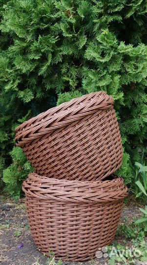 Кашпо из полиротанга