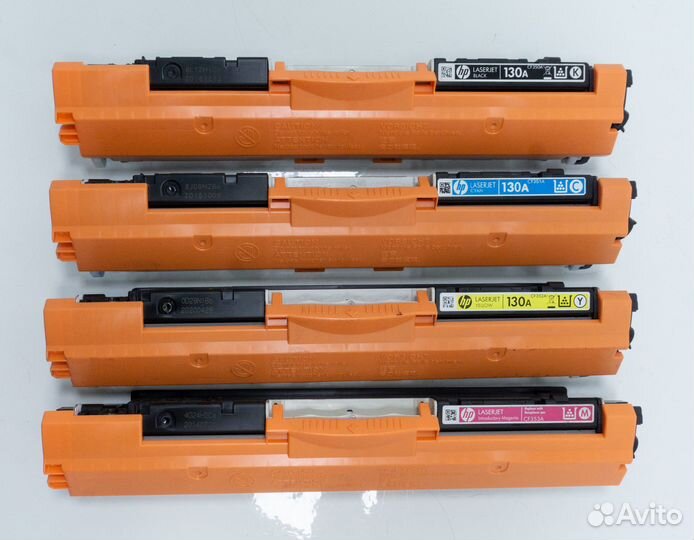 Картриджи HP 130A (CF350A, CF351A, CF352A) б/у