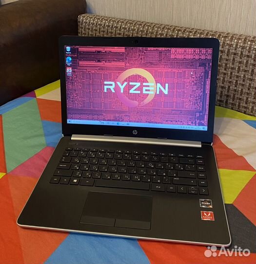 Мощный HP Ryzen 5, SSD 512, 8GB, Vega 8