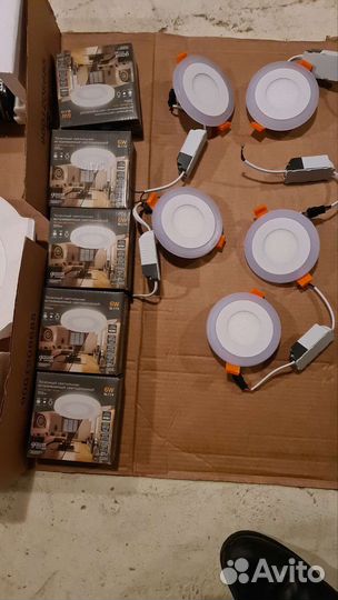 Встраиваемый светодиодный светильник Gauss BL114