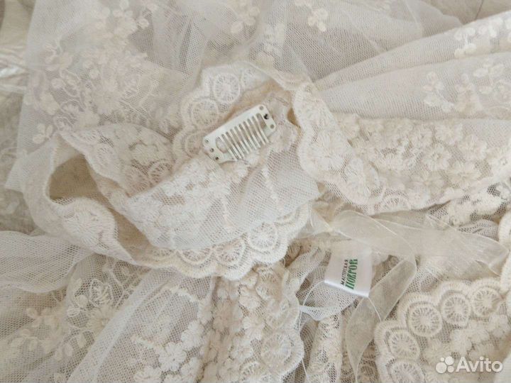 Платок для венчания, крещения новый