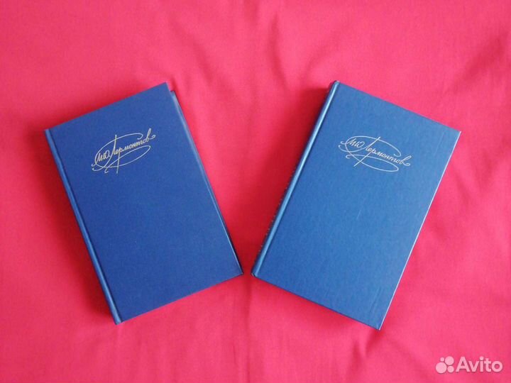 Сочинения Лермонтова в 2 томах подарочное издание