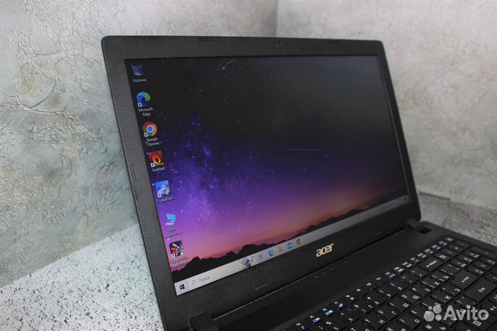 Ноутбук acer на Amd A4-9120/ ssd 120/ 6 gb