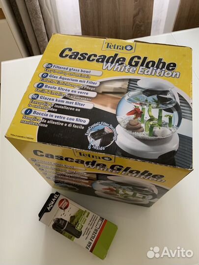 Аквариум Tetra Cascade Globe White Edition