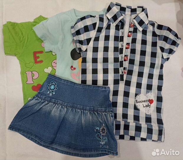 Вещи пакетом на девочку 3 4 года