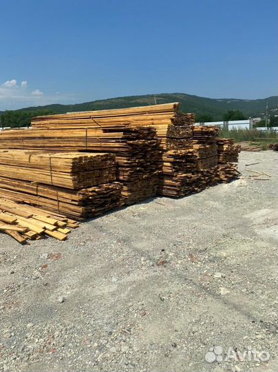 Доска обрезная 100х200х6000. Пиломатериалы