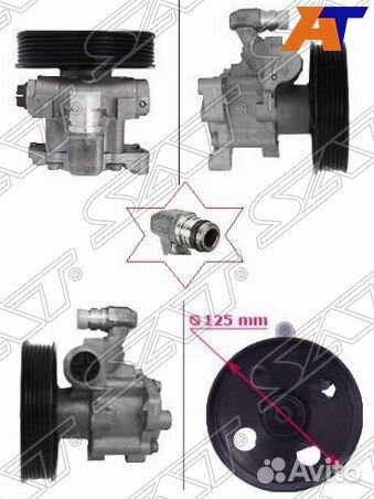 Насос гур mercedes-benz C-class