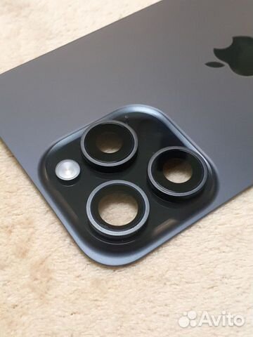 Задняя крышка для iPhone 15 Pro Max Black разбор
