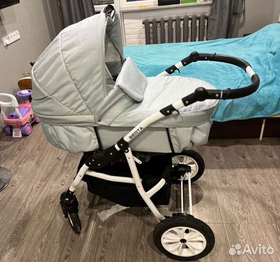 Коляска 3 в 1 Alis berta бирюзовая