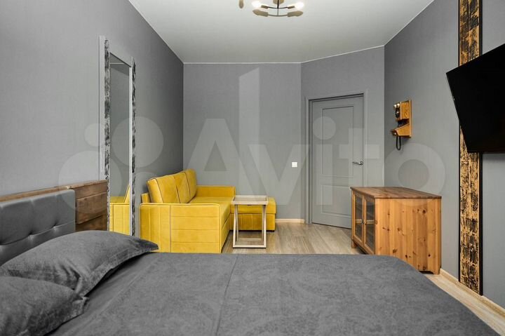 1-к. квартира, 42 м², 7/25 эт.