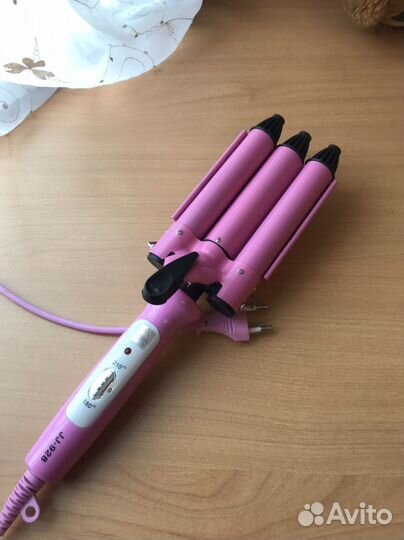 Плойка тройная для волос