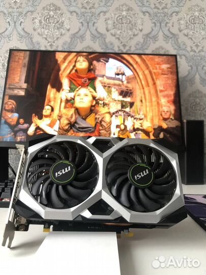 Видеокарта MSI GTX 1660 super