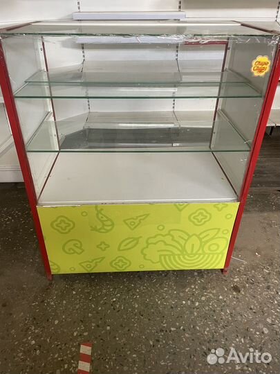Прилавок стеклянный