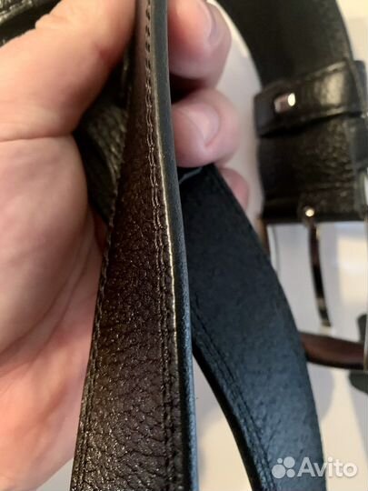 Ремень мужской кожаный