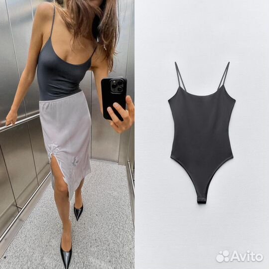 Боди Zara Новая коллекция 2024