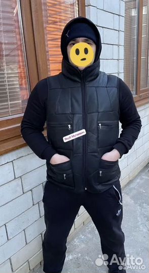 Жилет из овчины