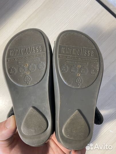 Туфли детские mini melissa