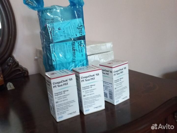 Тест полоски для измерения мно