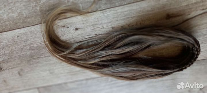 Афрокосы со свободным концом