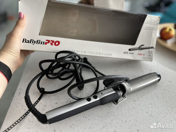 BaByliss Pro Titanium Tourmaline плойка