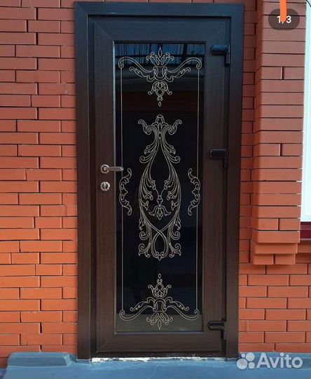 Пластиковые окна и двери витражи