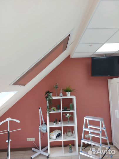 Рулонные шторы на мансардные окна уни2 на пружине