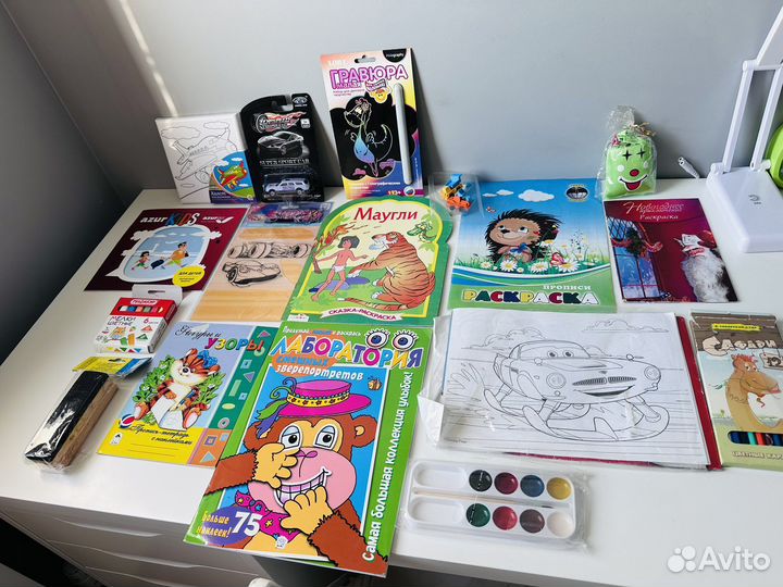 Наборы для творчества для мальчика новые раскраски