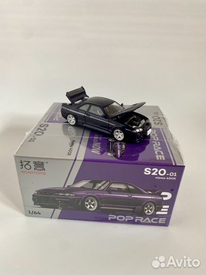 Можель Pop race 1 64 Nissan Skyline GTR33