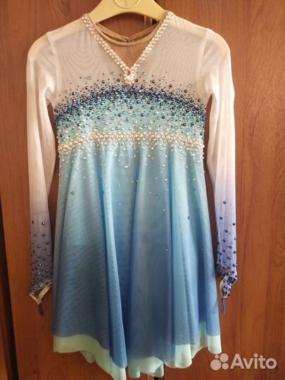 Платье фигурное катание на рост 116-128