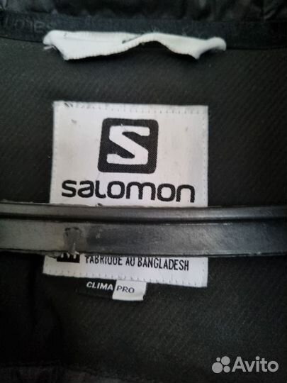 Пуховик парка salomon