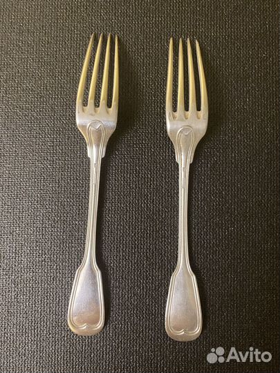 2 вилки Christofle, Франция, 1930-1935 гг